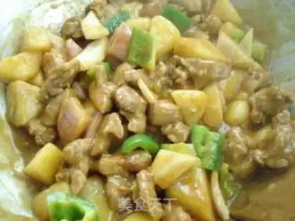 Make Curry chicken step 7