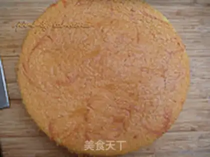 Make Double sponge cake step 17