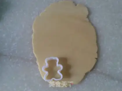 Make Cute bear cookies step 6