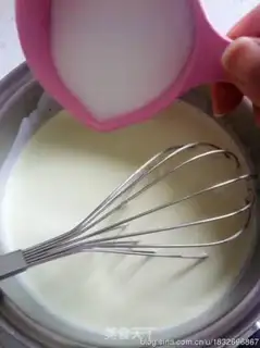Make Green tea-like cream step 2