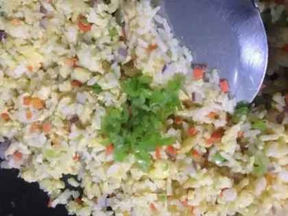 Make ♪ Flowers, eggs, rice ♪ step 6