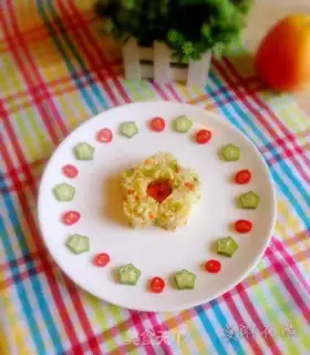 Make ♪ Flowers, eggs, rice ♪ step 12