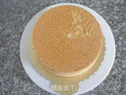 Make Mango cream cake step 21