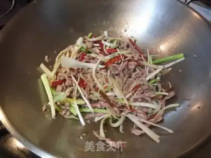 Make Pepper beef step 3