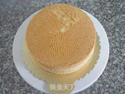 Make Mango cream cake step 29