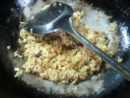 Make Egg mushroom fried rice step 9