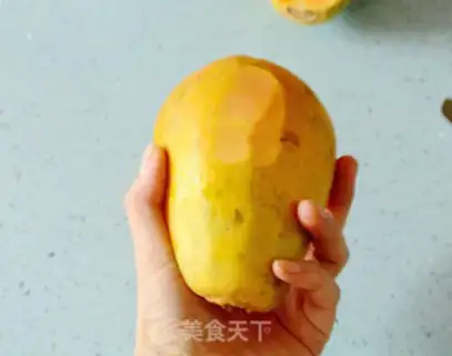 Make Two snow-tree papaya boats step 9