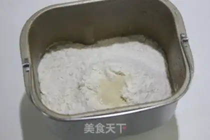 Make Bread machine for toast step 1