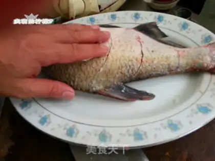 Make Little peppers burn the fish step 2