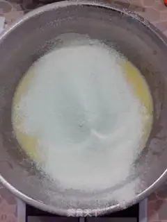 Make Zebra cake step 4
