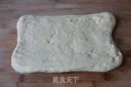 Make Sesame bean bread step 3