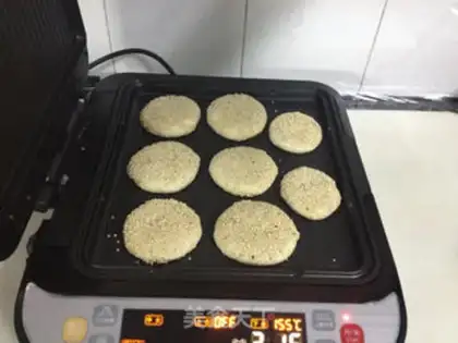 Make Pretzel sesame pancakes step 10