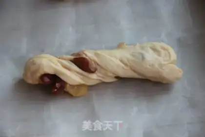 Make Sesame bean bread step 8