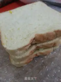 Make Ham corn salad sandwich step 8