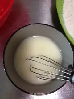 Make Zebra Zephyr cake step 1