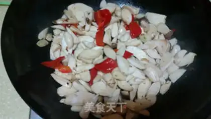 Make Beef chicken leg mushrooms step 3