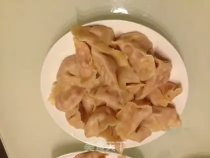 Make Tomato egg dumplings step 4