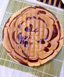 Make Zebra Zephyr cake step 10