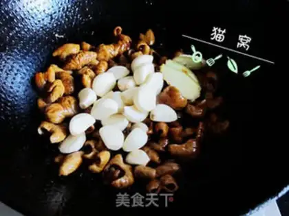 Make Garlic intestines step 5