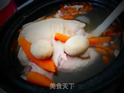 Make The whole chicken soup step 2