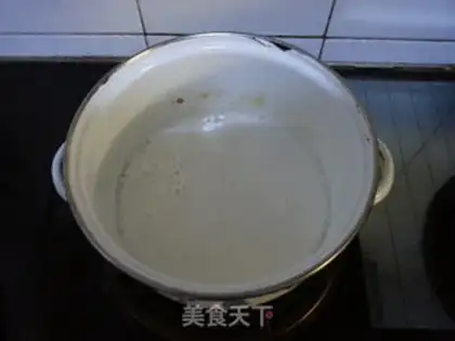 Make Chocolate milk pudding step 2