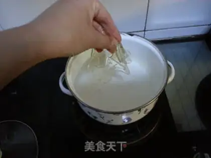 Make Chocolate milk pudding step 3