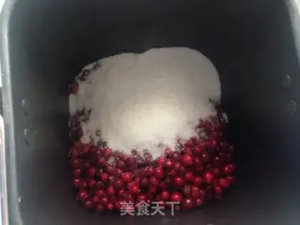 Make Cranberry jam step 2