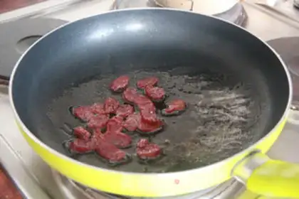 Make Weenie rice step 0