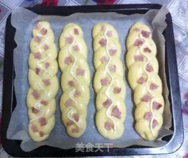 Make Bacon braid bread step 7