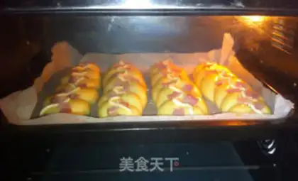 Make Bacon braid bread step 8
