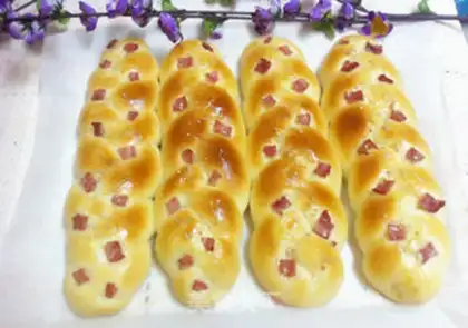 Make Bacon braid bread step 9