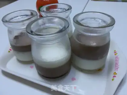 Make Chocolate milk pudding step 8