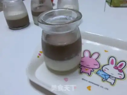 Make Chocolate milk pudding step 9