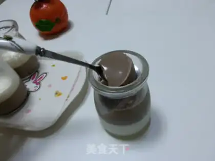 Make Chocolate milk pudding step 10