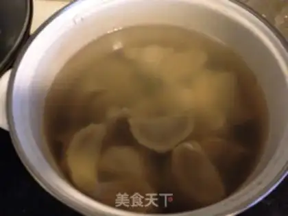 Make Pork celery dumplings step 13