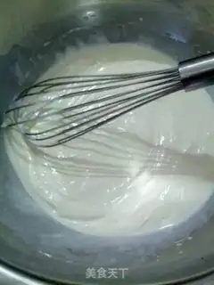 Make A tea mousse roll step 7
