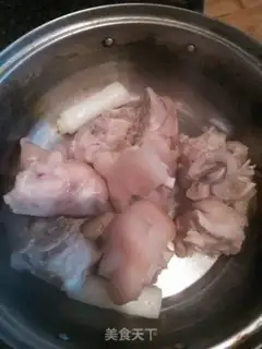 Make Garlic pig hoof step 2