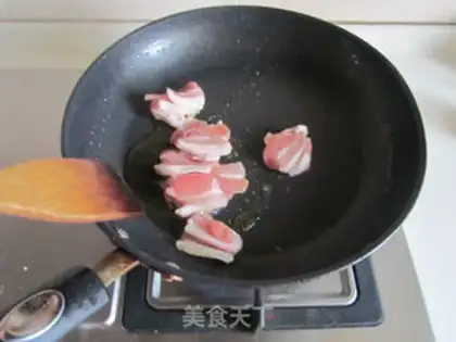 Make Mother-in-law makes four beans step 2