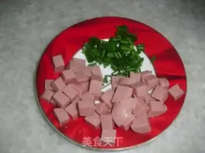 Make Meat loose ham bread step 3