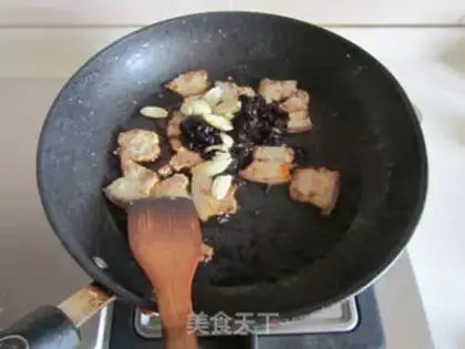 Make Mother-in-law makes four beans step 3