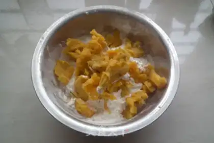 Make Potato hair step 1