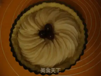 Make Sweet pears pie step 8