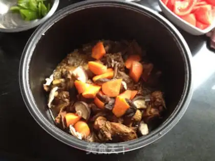 Make Pumpkin rice step 8