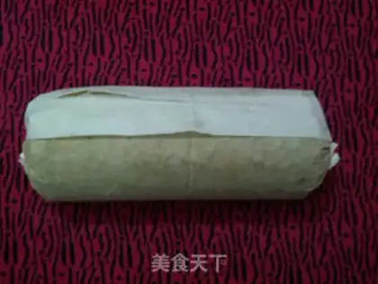 Make A tea mousse roll step 31