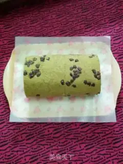 Make A tea mousse roll step 32