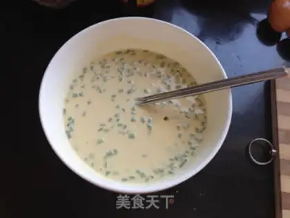 Make Egg potato pancakes step 1