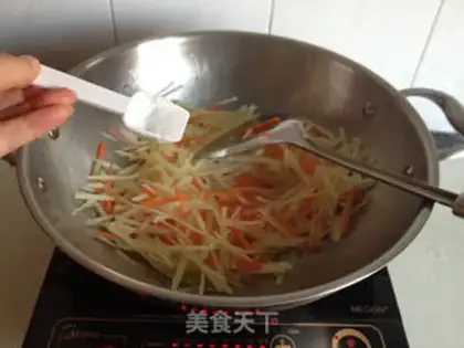 Make Egg potato pancakes step 3