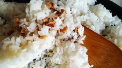 Make Squid rice step 5
