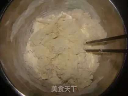 Make Carrot meat bag step 1
