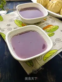 Make Purple potato silver ear soup step 3